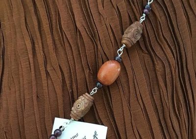 Carved Deer Antler Designer Bracelet